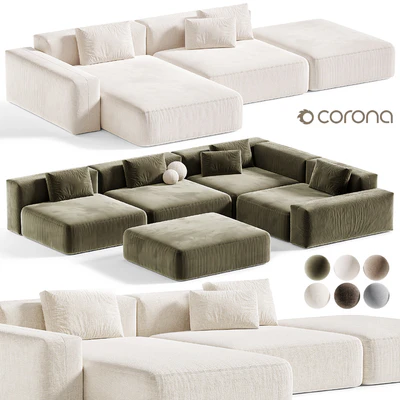 Modular Sofa BON ONE 33, Модульный диван — Вид 5