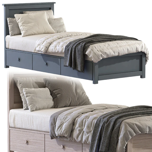 Bed with drawers from IKEA — Descargar