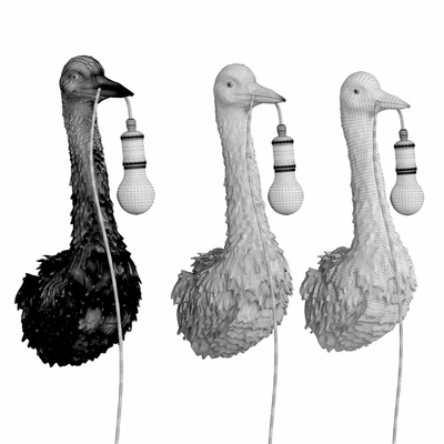 Wall Lamp Animal Heron — Вид 3