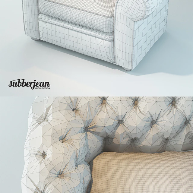 Busnelli Grande Walzer Armchair — Скачать
