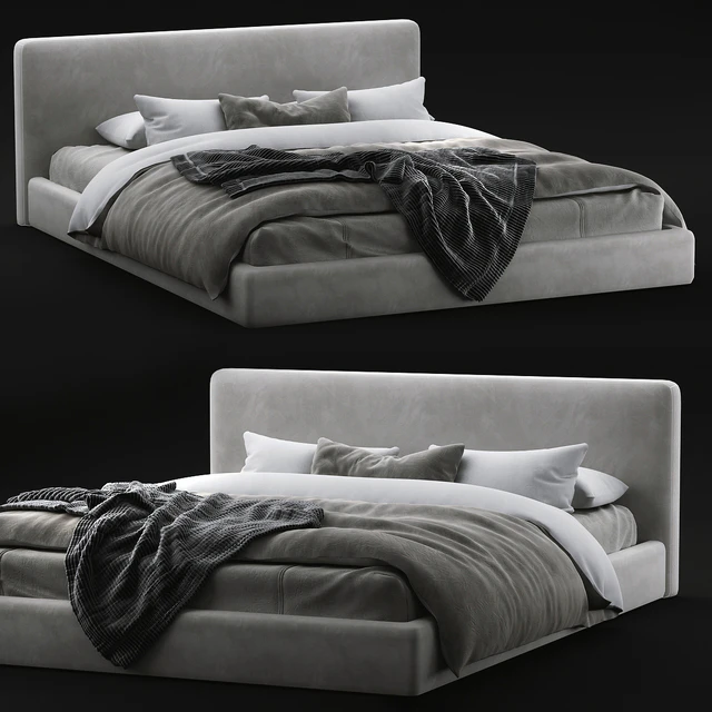 B & B Italia Richard Bed — Скачать