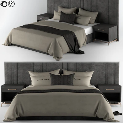 Bed-Set Cream & Black — Вид 1