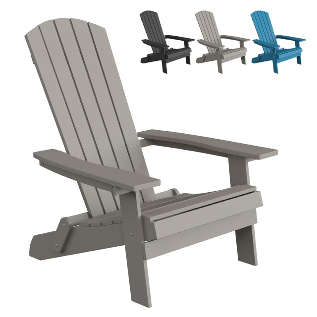 Outdoor garden Adirondack Chair Charlestown All-Weather Flash Furniture JJ-C14505 — Descargar