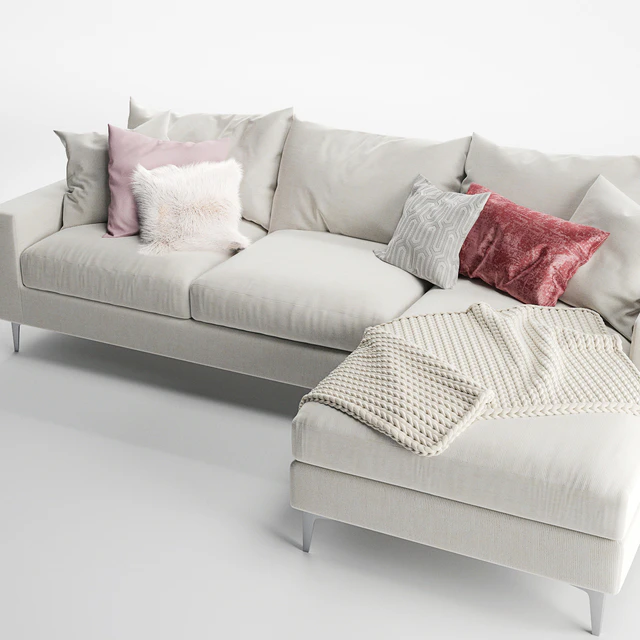 Sloan Chaise Sofa — Скачать