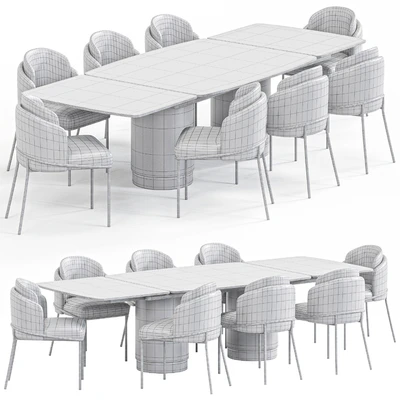 Capella Chair Chara Table By Amgrades — Ver 7