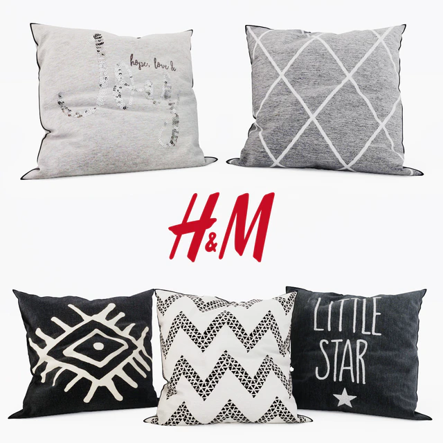 H&M Home - Decorative Pillows set 9 — Скачать