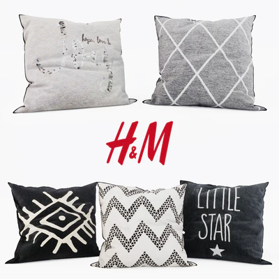 H&M Home - Decorative Pillows set 9 — Скачать