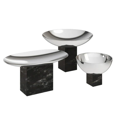 sapoto metal serving bowl by gejst — скачать