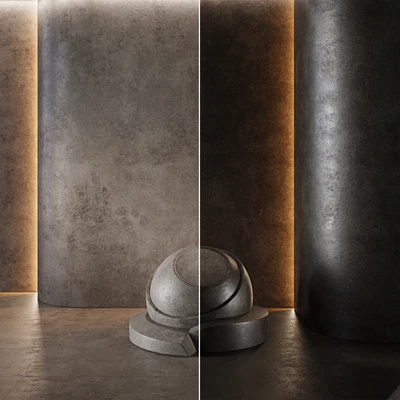 decorative plaster | Concrete set (seamless) | 35 — Ver 4