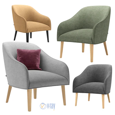 La Forma. Armchair Lobby. — Ver 1