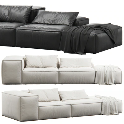 Extrasoft Sofa by Living Divani Comp 4 — Вид 3