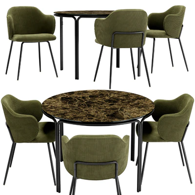Suanna Dining Chair and Chici Table — Ver 1