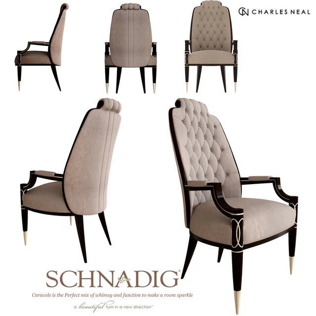 The Everly Dining Arm Chair — Скачать