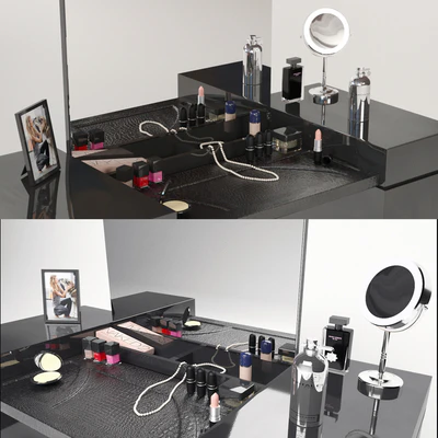 dressing table Night Fly Latte — Ver 3