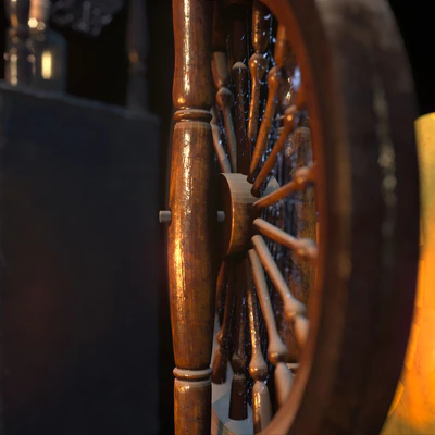 Halloween decor set (max, ue4, unity) "на конкурс" — Вид 2