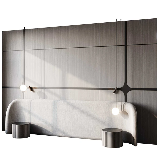 Headboard 3d Wall Panel 34 — Скачать