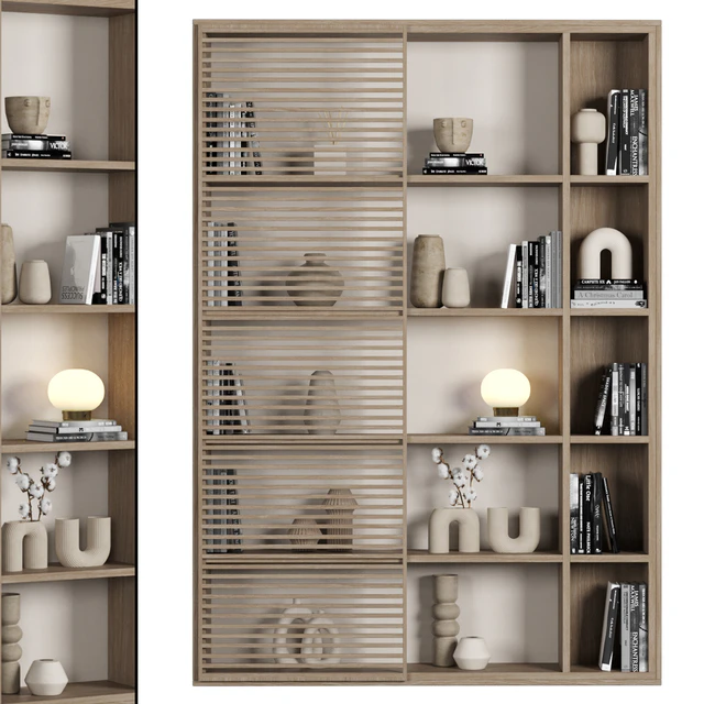 Cabinet with shelves 041 — Descargar