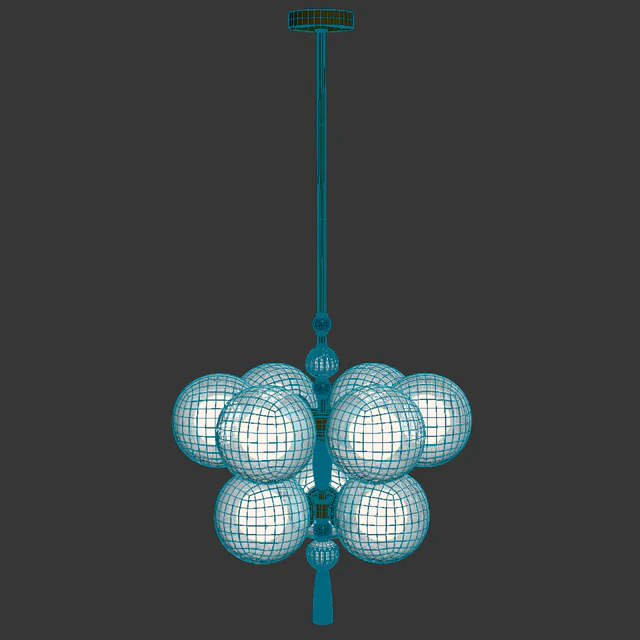 Hanging chandelier Odeon Light Exclusive Palle 5405/9 — Descargar