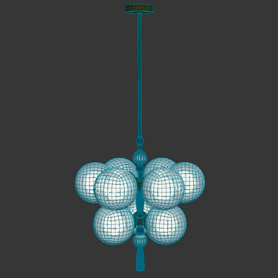 Hanging chandelier Odeon Light Exclusive Palle 5405/9 — Ver 6