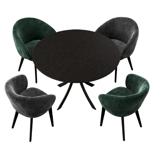 Expormim Falcata dining set — Скачать
