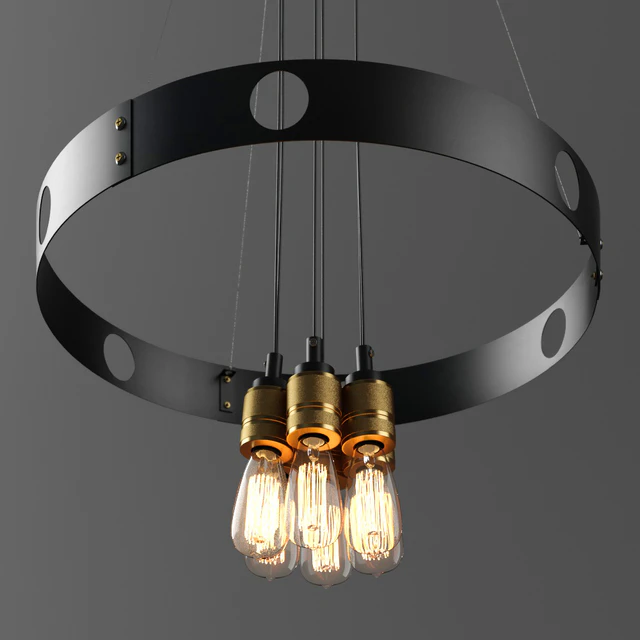 Retro Vintage Loft Lighting — Descargar