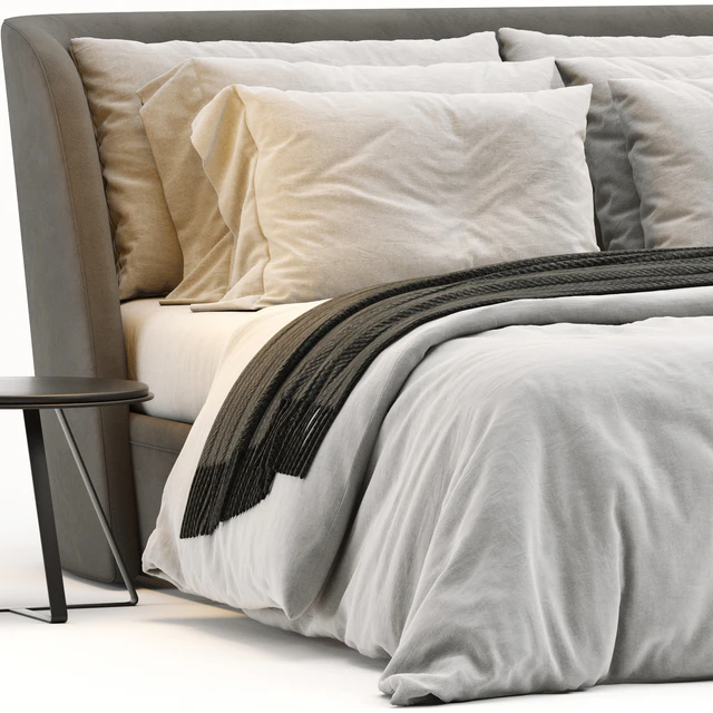 Rolf Benz 1400 Tondo Fabric Bed — Скачать