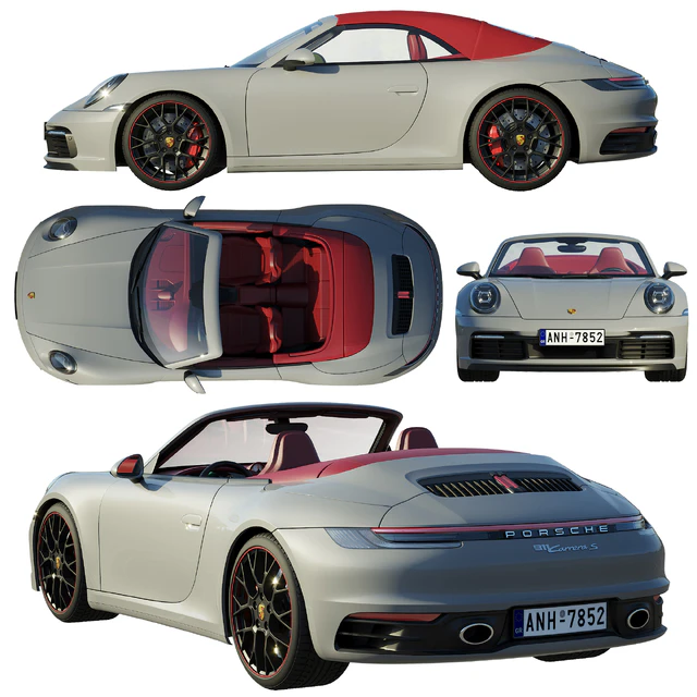 Porsche 911 carrera Cabriolet 2019 — Скачать