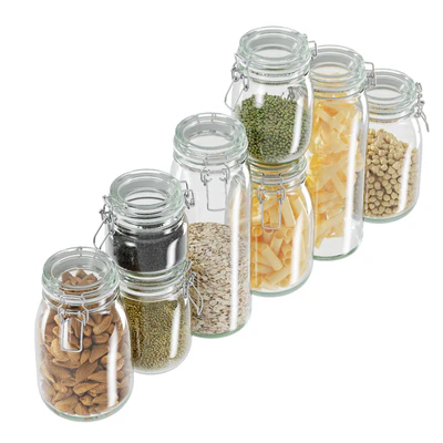 glass jar set — Ver 6