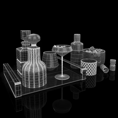 sebastian decanter whiskey set — Ver 2