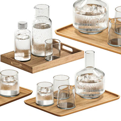 dishes tableware set 01 — Вид 4