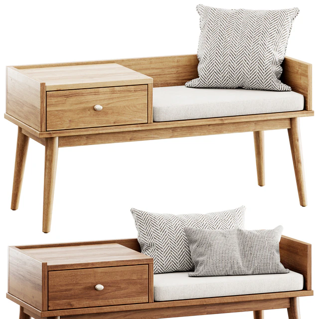 Hartnett Storage Bench by Wade Logan — Скачать