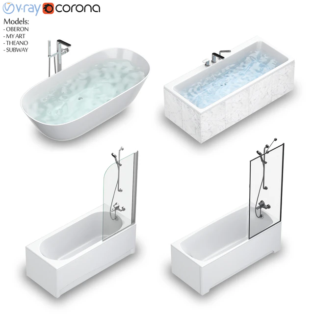 Villeroy & Boch set 55 bath set (Oberon, Subway, My Art, Theano) — Descargar