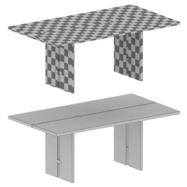 Деревянный обеденный стол Monarch Shiitake Dining Tables (Crate and Barrel) — Скачать