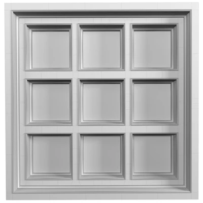 Art Deco coffered illuminated ceiling.Modern coffered illuminated ceiling — Ver 5