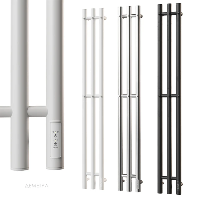 Heated towel rail Point Demetra Selena — Descargar