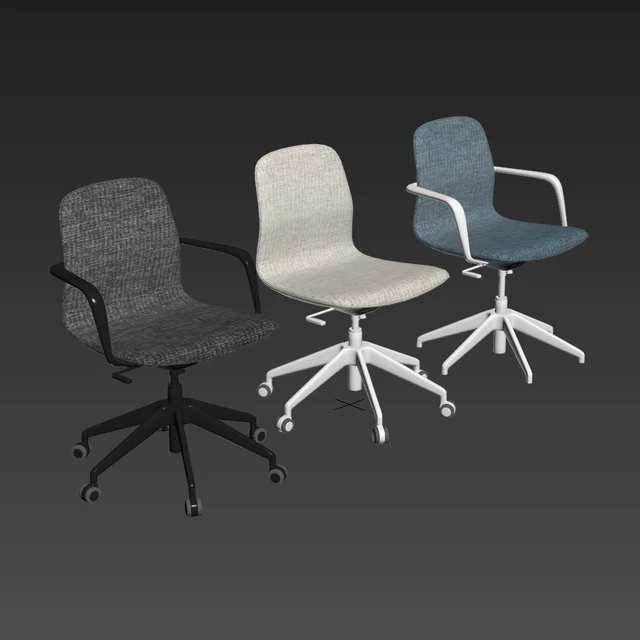 Ikea LANGFJALL office chair (low back) — Скачать