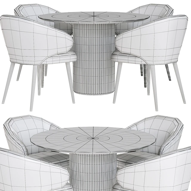 Deep House Bilbao Palais Royal dining table — Скачать