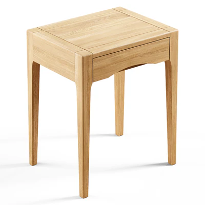 Zara Home - The oak wood bedside table with drawer — Вид 1