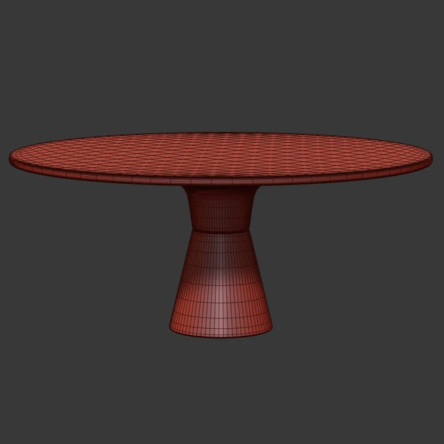 Endry Restaurant round table — Descargar