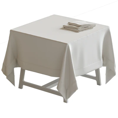 Tablecloth on a rectangular table 75 — Ver 5