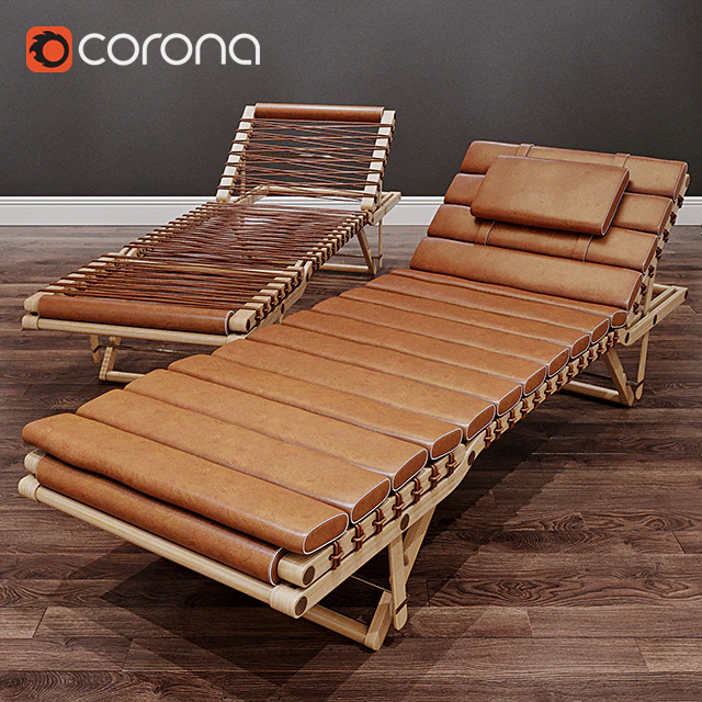 Chaise lounge Hermes Lounge Chair Pippa by Rdai — Descargar