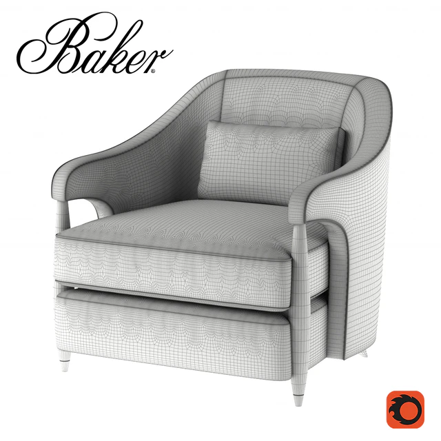 Baker Hermano Chair — Скачать