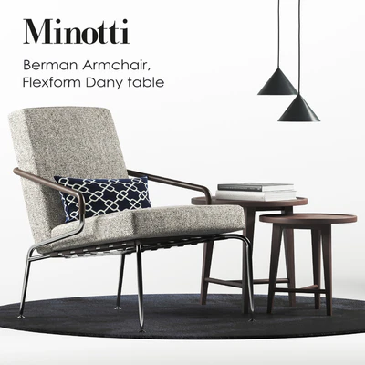 Minotti Berman armchair set — Вид 1