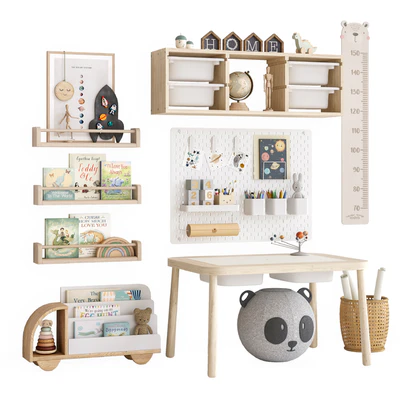 Toys, decor and furniture for nursery 2 — Ver 1