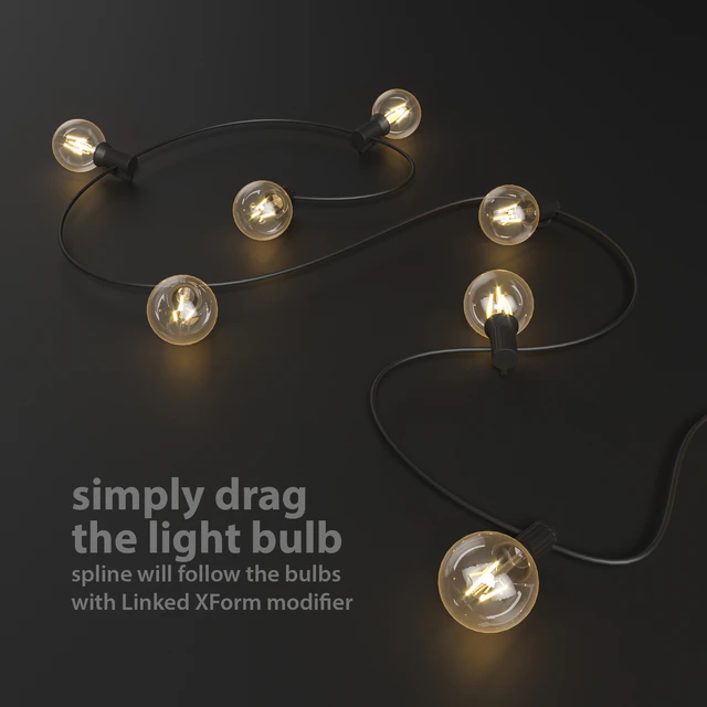 Editable Garland Lights Set 1 — Скачать
