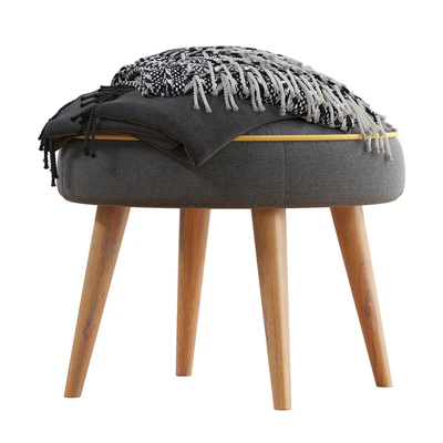 Belham Living Milo Mid-Century Modern Ottoman — Вид 4