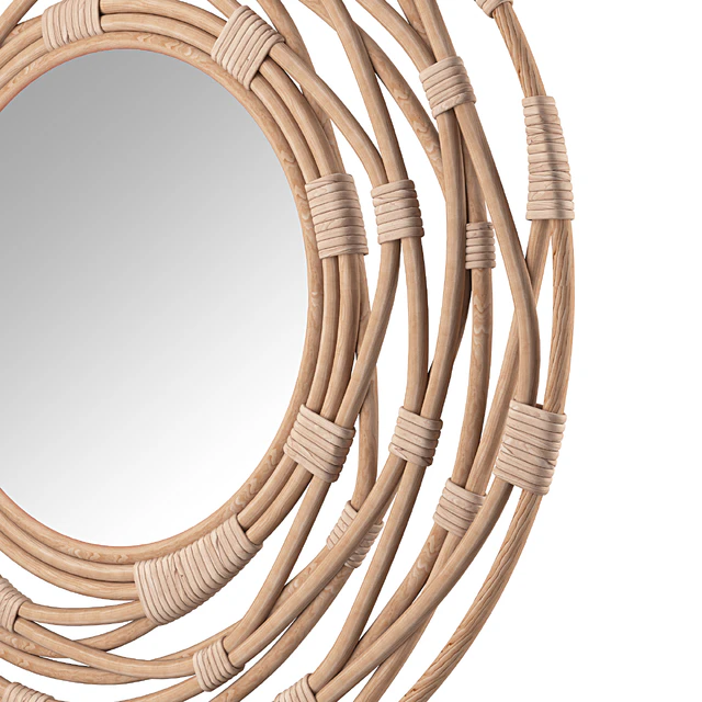 Rattan Wall Mirror — Descargar