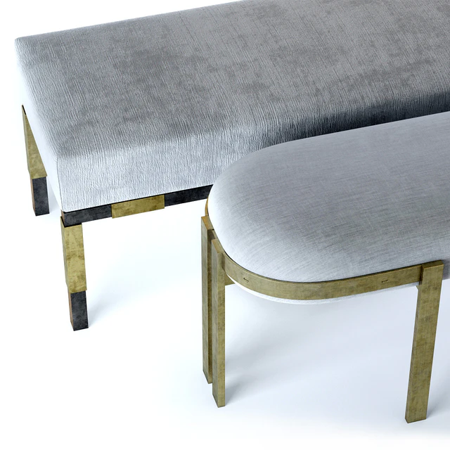 Kelly Wearstler Elliott and Larchmont Benches — Descargar