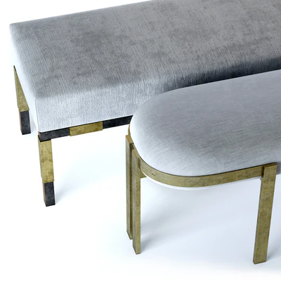 Kelly Wearstler Elliott and Larchmont Benches — Ver 3