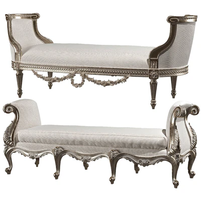 kosovart rococo bench — Вид 1